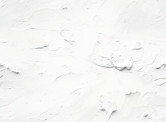 Poster - White paint texture with a pattern of grass and leaves. Background for wallpaper and cards. Wedding look. SEAMLESS PATTERN. Created with Generative AI technology.