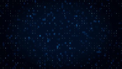 Computer binary matrix digital rain information flow High tech digital matrix binary code falling. The matrix style binary code. Matrix Numbers Loop Digital Rain. binary digital rain information flow.