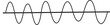 Frequency wave icon design. Editable vector illustration outline stroke. Transparent background.