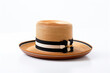 Elegant Straw Boater Hat