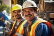 © NikoG - Group of mexican construction workers working on a construction project in Los Angeles