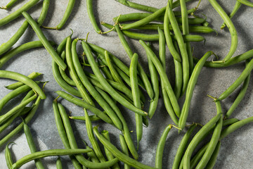 Sticker - Organic Raw French Green Beans