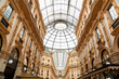 The Galleria Vittorio Emanuele II, Milan, Lombardy, Italy