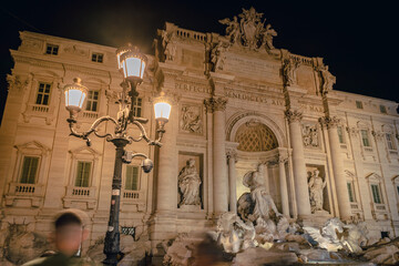 Wall Mural - Roma at night