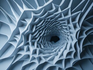Poster - abstract fractal background Generated Ai 