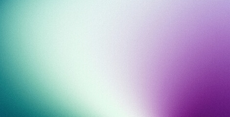 Purple white green grainy gradient textured background, pastel colors, wide banner, copy space