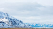 Snow mountains, Utah. Winter landscape