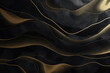 black marble gradient background with golden lines