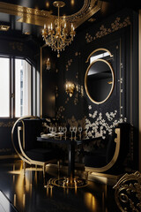 Wall Mural - modern restaurant