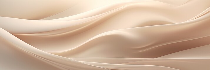 Wall Mural - minimalistic abstract gentle light beige background with soft, gradient transitions. 