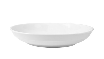 Poster - Empty ceramic plate on transparent png