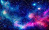 Fototapeta Kosmos - Abstract galaxy gradient dynamic background visions texture, contemporary and mesmerizing abstract background transformations textures for background
