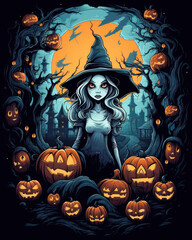 halloween themed artworks.