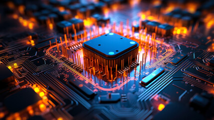 Poster - Digital Network: Abstract Cyberspace Circuit Design
