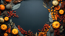 Autumn Background For Thanksgiving.