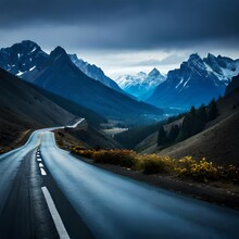 Road In Mountains
