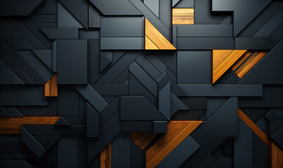 Wall Mural - abstract texture background from colored geometric shapes.