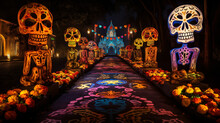 Day Of The Dead Street Decoration