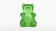 a green gummy bear