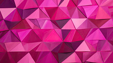 Abstract Geometric Pink Pattern Background