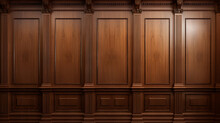 Luxury Wood Paneling Background
