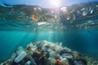 © Denis - Plastic waste and bottles garbage undersea or in the ocean