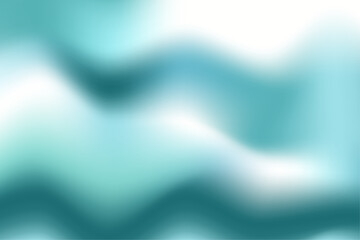 Fototapete - Smooth blue liquid abstract background. Editable Vector Illustration. Pale Blue motion waves concept. 
