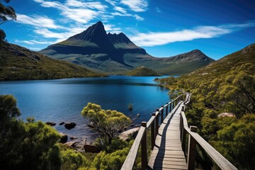 Cradle Mountain in Australia travel picture