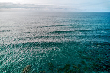 Wall Mural - Calm waters of the Atlantic Ocean. Azores