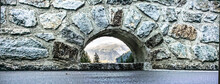 Bridge At Albula Pass In Graubunden, Switzerland