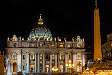 Wall Mural - The Papal Basilica of St. Peter in the Vatican