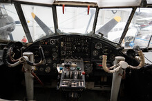Russian Aircraft Cockpit.