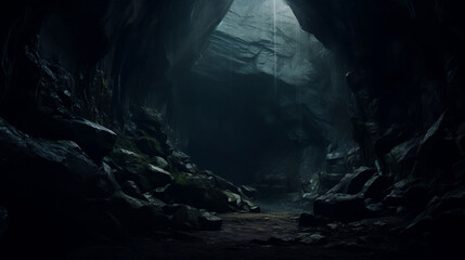 dark cave 16:9