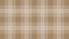 Brown And White Plaid Checkered Pattern