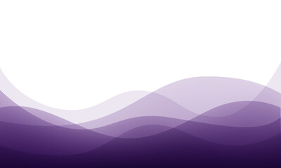 紫の波型グラデーションの背景素材
