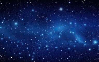 beautiful night sky. night starry sky dark blue space background with stars. created with generative