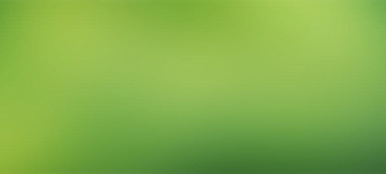 Abstract panoramic green gradations background with copy space for text