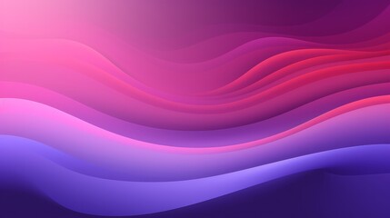 Wall Mural - Colorful and wavy background for meditation video footage - purple, violet and pink gradient.