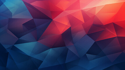 Poster - abstract geometric background polygonal template