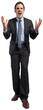 © vectorfusionart - Digital png photo of caucasian businessman on transparent background
