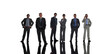 © vectorfusionart - Digital png photo of diverse business people on transparent background