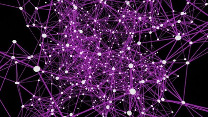 Abstract technology big data background concept. Seamless loop Motion of digital data flow. Transferring of big data. Transfer and storage of data sets , block chain, server, hi-speed internet