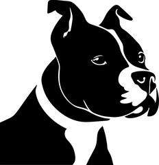 Wall Mural - American Staffordshire Terrier icon 1