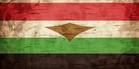 Fototapete - Sudan flag illustration