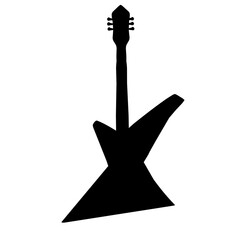 Poster - Guitar Silhouette 