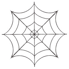 spider and web