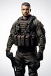 © omachucam - photography of a standing special forces soldier