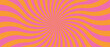 Groovy abstract background in retro style. Features wave patterns for psychedelic experience. Flat vector illustrations isolated.