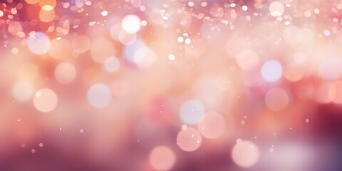 Leinwandbilder - Defocused christmas background with bright highlights from the lights