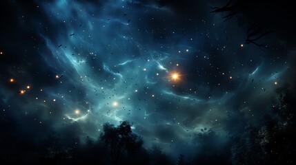 Wall Mural - colorful space galaxy cloud nebula. stary night cosmos. universe science astronomy. supernova backgr